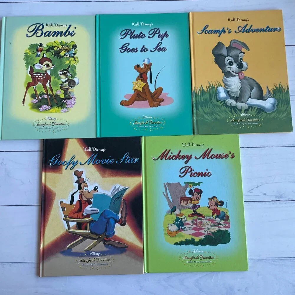 Vintage Disney Storybook Favorites Reader's Digest Young Families Kids Books‎